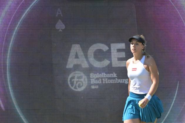 25 06 2023, xbrx, tennis Bad Homburg Open WTA 250, emspor, v l Lisicki, Sabine GER , plays the ball, focused, concentrated Bad Homburg