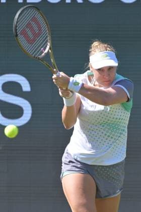 25 06 2023, xbrx, tennis bad homburg open wta 250, emspor, v l blinkova, anna, plays the ball, focused, concentrated bad homburg