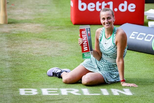 Winner of bett1open 2023 Petra KVITOVA CZE, final singles, bett1open presented by ecotrans Group, Berlin, LTTC Rot Weiß Berlin, 25 06 2023, Copyright: xClaudioxGärtnerx
