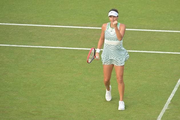 26 06 2023, xbrx, tennis Bad Homburg Open WTA 250, emspor, v l Maria, Tatjana GER , gesturing, gesturing with arms, cheering, focused, focused Bad Homburg