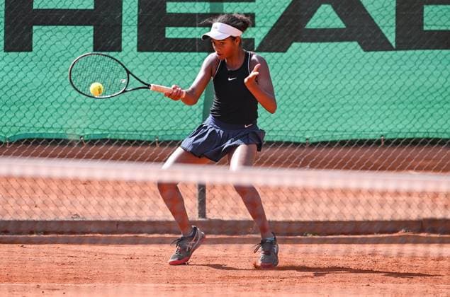 27 06 2023, xpsx, tennis ITF tournament, v l Tamara Kuti Great Britain Bruchköbel Hesse Germany DEU