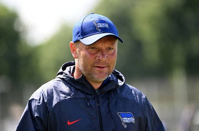 Football, men, season 2023 2024, 2 Bundesliga, Hertha BSC, training, coach Pal Dardai Hertha BSC , 27 06 2023, Copyright: xMatthiasxKochx