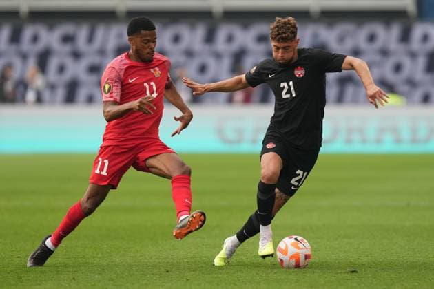 Football, Concacaf Gold Cup, Canada - Guadeloupe