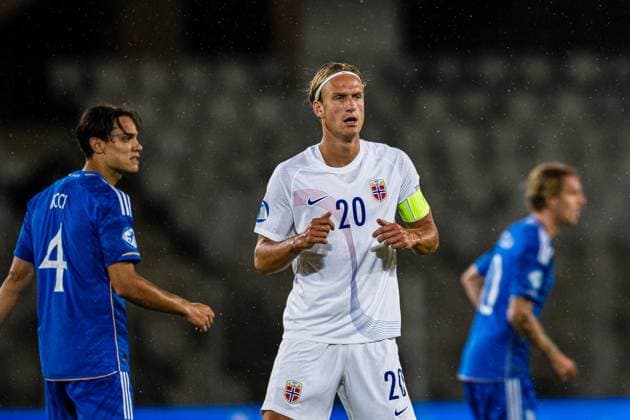 230628 Erik Botheim of Norway during the UEFA European Under 21 Championship group stage football match between Italy and Norway on June 28, 2023 in Cluj Napoca Photo Marius Simensen BILDBYRAN COP 238 MM0023 bbeng euro under 21 football fotboll fotboll italia norge norway soccer taly u21 u21 em uefa european under 21 championship  Copyright: MARIUSxSIMENSEN BB230628BB207