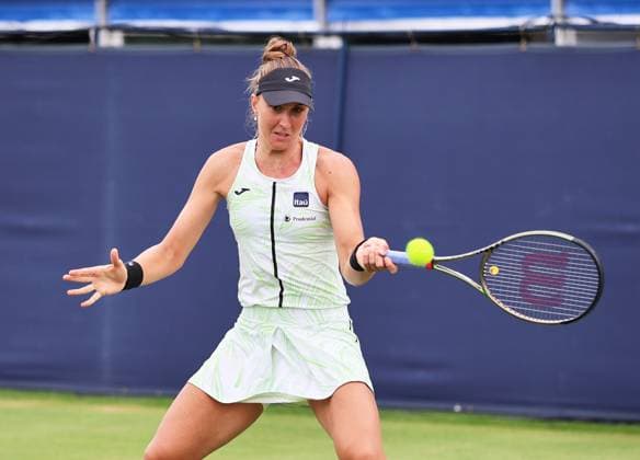 TENNIS - WTA, Tennis Damen Rothesay International EASTBOURNE,ENGLAND,28.JUN.23 - TENNIS - WTA Tour, Rothesay International. Image shows Beatriz Haddad Maia (BRA).  GEPAxpictures xAlanxGrieves