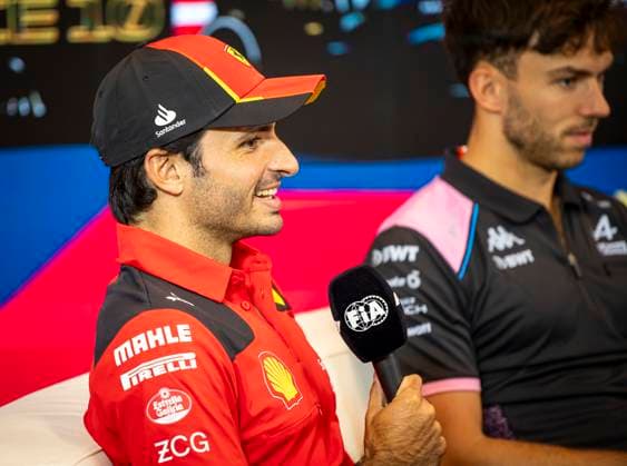 FORMULA 1 - GP of Austria 2023 SPIELBERG,AUSTRIA,29.JUN.23 - MOTORSPORTS, FORMULA 1 - Grand Prix of Austria, Red Bull Ring, preview. Image shows Carlos Sainz (ESP Ferrari).  GEPAxpictures xWolfgangxJannach