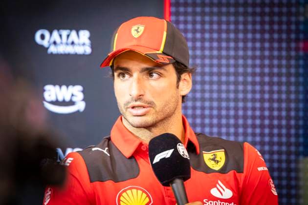 FORMULA 1 - GP of Austria 2023 SPIELBERG,AUSTRIA,29.JUN.23 - MOTORSPORTS, FORMULA 1 - Grand Prix of Austria, Red Bull Ring, preview. Image shows Carlos Sainz (ESP Ferrari).  GEPAxpictures xWolfgangxJannach