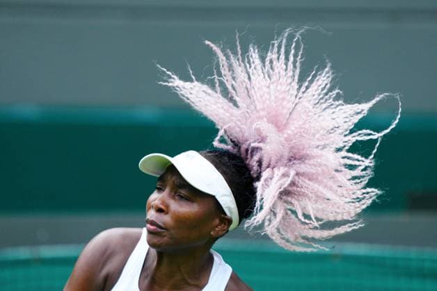 Mandatory Credit: Photo by Javier Garcia Shutterstock (13987384v) Venus Williams practices Wimbledon Tennis Championship Practice and Previews, The All England Lawn Tennis and Croquet Club, London, UK - 29 Jun 2023 Wimbledon Tennis Championship Practice and Previews, The All England Lawn Tennis and Croquet Club, London, UK - 29 Jun 2023  Copyright: xJavierxGarcia Shutterstockx 13987384v