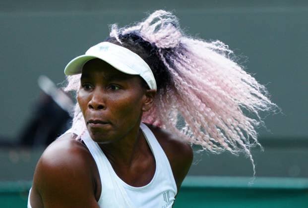 Mandatory Credit: Photo by Javier Garcia Shutterstock (13987384ac) Venus Williams practices Wimbledon Tennis Championship Practice and Previews, The All England Lawn Tennis and Croquet Club, London, UK - 29 Jun 2023 Wimbledon Tennis Championship Practice and Previews, The All England Lawn Tennis and Croquet Club, London, UK - 29 Jun 2023  Copyright: xJavierxGarcia Shutterstockx 13987384ac