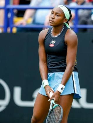 Rothesay International Eastbourne Day Six Coco Gauff during the Womens Quarter Final of the Rothesay International Eastbourne Day Six at Devonshire Park Tennis, Eastbourne Copyright: xDarrenxWoolleyx FIL-18660-0041 UK Newspapers OUT