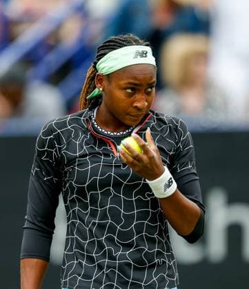 Rothesay International Eastbourne Day Six Coco Gauff during the Womens Quarter Final of the Rothesay International Eastbourne Day Six at Devonshire Park Tennis, Eastbourne Copyright: xDarrenxWoolleyx FIL-18660-0031 UK Newspapers OUT