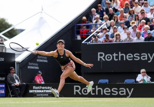 Rothesay International Eastbourne Day Six Jessica Pegula during the Womens Quarter Final of the Rothesay International Eastbourne Day Six at Devonshire Park Tennis, Eastbourne Copyright: xDarrenxWoolleyx FIL-18660-0052 UK Newspapers OUT