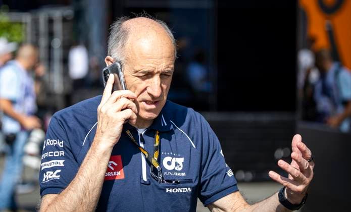 FORMULA 1 - GP of Austria 2023 SPIELBERG,AUSTRIA,30.JUN.23 - MOTORSPORTS, FORMULA 1 - Grand Prix of Austria, Red Bull Ring, practice and qualifying. Image shows team princiap Franz Tost (AlphaTauri).  GEPAxpictures xWolfgangxJannach