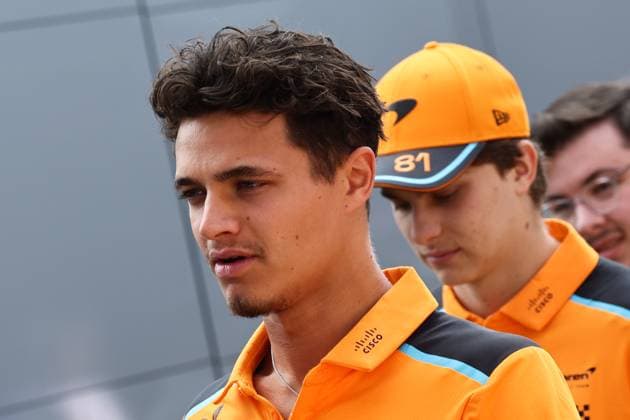 F1 Austrian Grand Prix 2023 Practice Lando Norris of McLaren before practice ahead of the Formula 1 Austrian Grand Prix at Red Bull Ring in Spielberg, Austria on June 30, 2023. Spielberg Austria  Copyright: xJakubxPorzyckix originalFilename:porzycki-f1austri230630_npPBl.jpg