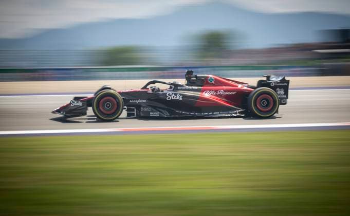 FORMULA 1 - GP of Austria 2023 SPIELBERG,AUSTRIA,30.JUN.23 - MOTORSPORTS, FORMULA 1 - Grand Prix of Austria, Red Bull Ring, practice and qualifying. Image shows Valtteri Bottas (FIN Alfa Romeo).  GEPAxpictures xWolfgangxJannach