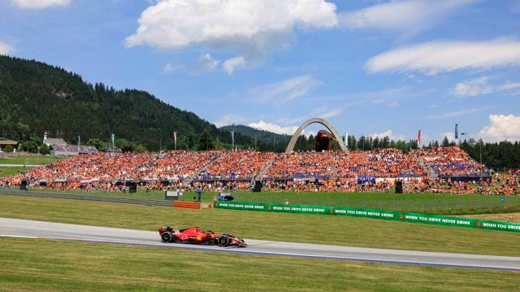 FORMULA 1 - GP of Austria 2023 SPIELBERG,AUSTRIA,30.JUN.23 - MOTORSPORTS, FORMULA 1 - Grand Prix of Austria, Red Bull Ring, practice and qualifying. Image shows Carlos Sainz (ESP Ferrari).  GEPAxpictures xMarioxBuehner