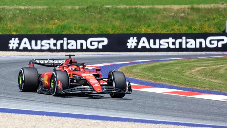 FORMULA 1 - GP of Austria 2023 SPIELBERG,AUSTRIA,30.JUN.23 - MOTORSPORTS, FORMULA 1 - Grand Prix of Austria, Red Bull Ring, practice and qualifying. Image shows Charles Leclerc (MON Ferrari).  GEPAxpictures xMarioxBuehner