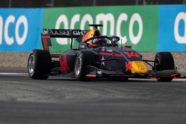 FORMULA 1 - GP of Austria 2023 SPIELBERG,AUSTRIA,30.JUN.23 - MOTORSPORTS, FORMULA 1 - Grand Prix of Austria, FIA Formula 3, Red Bull Ring, practice and qualifying. Image shows Sebastian Montoya (COL Hitech Pulse-Eight).  GEPAxpictures xMatthiasxTrinkl