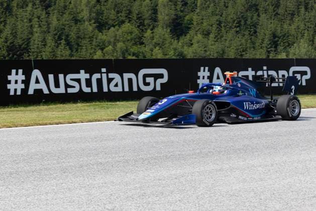 FORMULA 1 - GP of Austria 2023 SPIELBERG,AUSTRIA,30.JUN.23 - MOTORSPORTS, FORMULA 1 - Grand Prix of Austria, FIA Formula 3, Red Bull Ring, practice and qualifying. Image shows Zak O Sullivan (GBR PREMA Racing).  GEPAxpictures xMatthiasxTrinkl