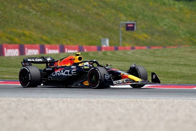 Formula 1 Rolex Austrian Grand Prix 2023 30 06 2023, Red Bull Ring , Spielberg, Formula 1 Rolex Austrian Grand Prix 2023 , in picture Sergio Perez MEX , Oracle Red Bull Racing nordphotoxGmbHx xBratic nph00250