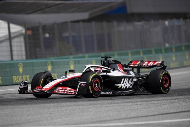 FORMULA 1 - GP of Austria 2023 SPIELBERG,AUSTRIA,30.JUN.23 - MOTORSPORTS, FORMULA 1 - Grand Prix of Austria, Red Bull Ring, practice and qualifying. Image shows Kevin Magnussen (DEN Haas F1 Team).  GEPAxpictures xMatthiasxTrinkl
