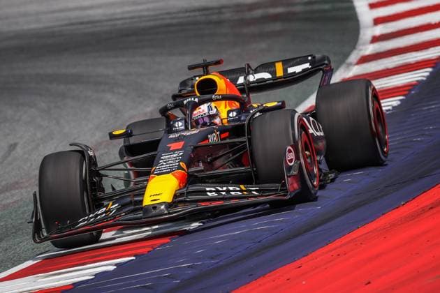 FORMULA 1 - GP of Austria 2023 SPIELBERG,AUSTRIA,30.JUN.23 - MOTORSPORTS, FORMULA 1 - Grand Prix of Austria, Red Bull Ring, practice and qualifying. Image shows Max Verstappen (NED Red Bull Racing).  GEPAxpictures xManfredxBinder