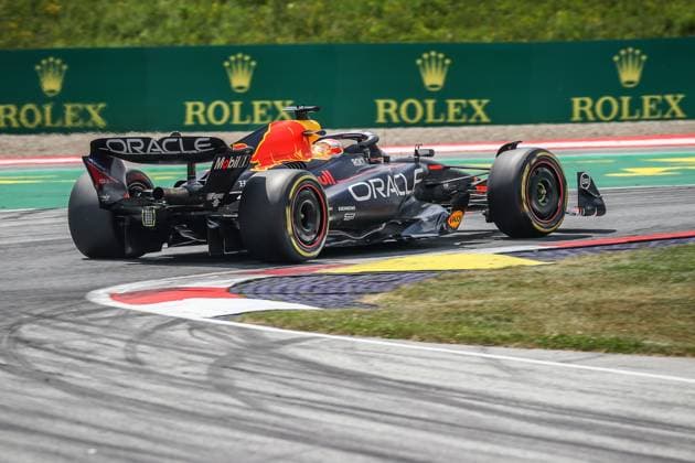 FORMULA 1 - GP of Austria 2023 SPIELBERG,AUSTRIA,30.JUN.23 - MOTORSPORTS, FORMULA 1 - Grand Prix of Austria, Red Bull Ring, practice and qualifying. Image shows Max Verstappen (NED Red Bull Racing).  GEPAxpictures xManfredxBinder
