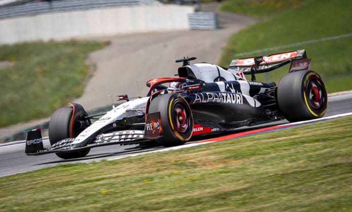 FORMULA 1 - GP of Austria 2023 SPIELBERG,AUSTRIA,30.JUN.23 - MOTORSPORTS, FORMULA 1 - Grand Prix of Austria, Red Bull Ring, practice and qualifying. Image shows Nyck De Vries (NED AlphaTauri).  GEPAxpictures xWolfgangxJannach