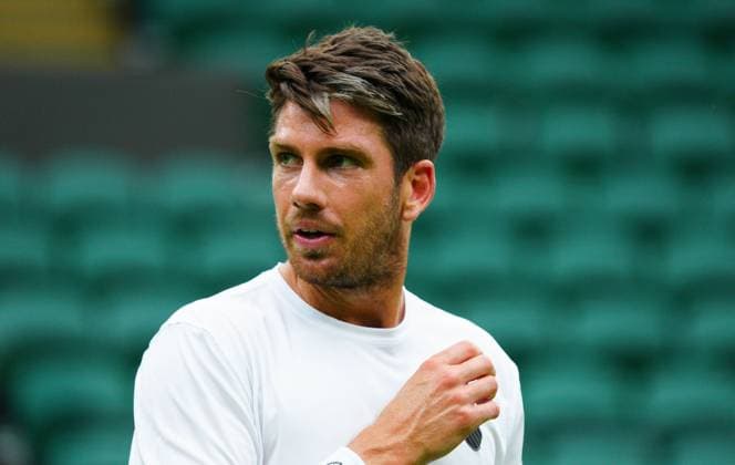 Mandatory Credit: Photo by Javier Garcia Shutterstock (13987396aa) Cameron Norrie practices Wimbledon Tennis Championship Practice and Previews, The All England Lawn Tennis and Croquet Club, London, UK - 30 Jun 2023 Wimbledon Tennis Championship Practice and Previews, The All England Lawn Tennis and Croquet Club, London, UK - 30 Jun 2023  Copyright: xJavierxGarcia Shutterstockx 13987396aa