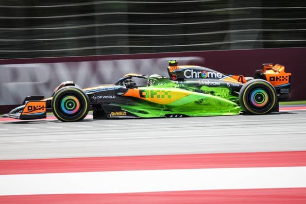 FORMULA 1 - GP of Austria 2023 SPIELBERG,AUSTRIA,30.JUN.23 - MOTORSPORTS, FORMULA 1 - Grand Prix of Austria, Red Bull Ring, practice and qualifying. Image shows Lando Norris (GBR McLaren).  GEPAxpictures xManfredxBinder