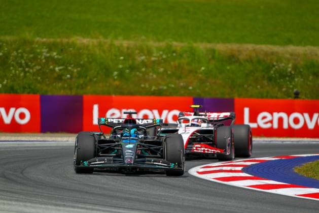 Formula 1 Championship - FORMULA 1 ROLEX GROSSER PREIS VON ÖSTERREICH 2023 - Practice 1 e Qualifying George Russell (GBR) Mercedes W14 E Performance during FORMULA 1 ROLEX GROSSER PREIS VON ÖSTERREICH 2023 - Practice 1 e Qualifying, Formula 1 Championship in Spielberg, Austria, June 30 2023 Spielberg Red Bull Ring Circuit Austria Copyright: xAlessioxDexMarcox xLiveMediax LPS_986525