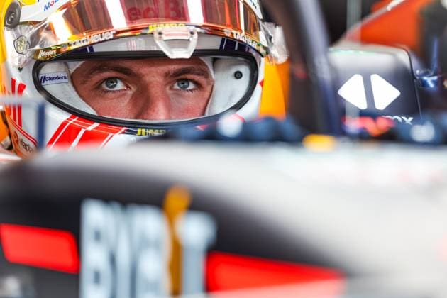 VERSTAPPEN Max (ned), Red Bull Racing RB19, portrait during the 2023 Formula 1 Rolex Grosser Preis von Osterreich, 2023 Austrian Grand Prix, 9th round of the 2023 Formula One World Championship, WM, Weltmeisterschaft from June 30 to July 2, 2023 on the Red Bull Ring, in Spielberg, Austria - F1 - AUSTRIAN GRAND PRIX 2023 DPPI Panoramic  00123022_G0OD0966 