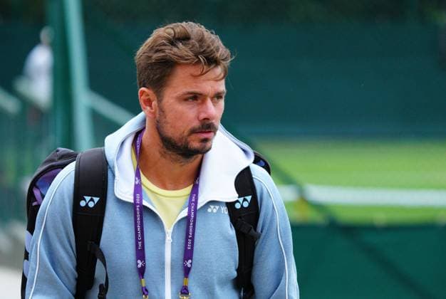 Mandatory Credit: Photo by Javier Garcia Shutterstock (13987396bg) Stan Wawrinka Wimbledon Tennis Championship Practice and Previews, The All England Lawn Tennis and Croquet Club, London, UK - 30 Jun 2023 Wimbledon Tennis Championship Practice and Previews, The All England Lawn Tennis and Croquet Club, London, UK - 30 Jun 2023  Copyright: xJavierxGarcia Shutterstockx 13987396bg