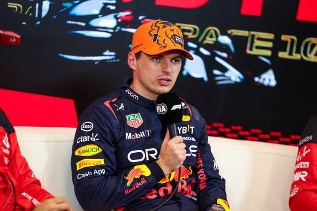 VERSTAPPEN Max (ned), Red Bull Racing RB19, portrait during the 2023 Formula 1 Rolex Grosser Preis von Osterreich, 2023 Austrian Grand Prix, 9th round of the 2023 Formula One World Championship, WM, Weltmeisterschaft from June 30 to July 2, 2023 on the Red Bull Ring, in Spielberg, Austria - F1 - AUSTRIAN GRAND PRIX 2023 DPPI Panoramic  00123022_GOOD2382 