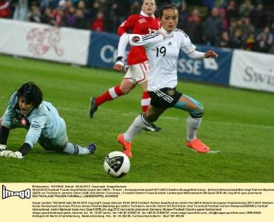 Football, Women, European Championship Qualifier, Switzerland - Germany 0:6