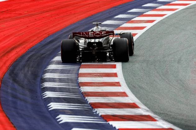 63 George Russell GBR, Mercedes AMG Petronas F1 Team , F1 Grand Prix of Austria at Red Bull Ring on June 30, 2023 in Spielberg, Austria Photo by HOCH ZWEI Spielberg Austria