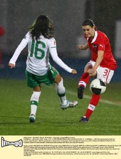 Football, Women, European Championship Qualifier, Austria - Portugal 1:0