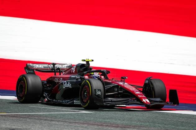 24 Guanyu Zhou CHN, Alfa Romeo F1 Team Stake , F1 Grand Prix of Austria at Red Bull Ring on June 30, 2023 in Spielberg, Austria Photo by HOCH ZWEI Spielberg Austria