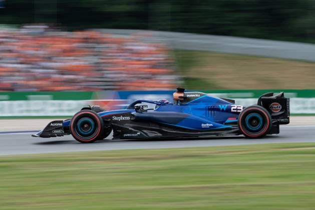 F1 Grand Prix Of Austria - Practice & Qualifying SPIELBERG, AUSTRIA - JUNE 30: Alexander Albon of Thailand and Williams during practice qualifying ahead of the F1 Grand Prix of Austria at Red Bull Ring on June 30, 2023 in Spielberg, Austria. Spielberg Austria  Copyright: xDaniloxDixGiovannix originalFilename:digiovanni-f1grandp230630_npnsN.jpg