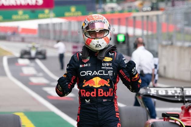 Sport Bilder des Tages F1 Grand Prix Of Austria - Practice & Qualifying SPIELBERG, AUSTRIA - JUNE 30: Max Verstappen of Netherlands and Red Bull Racing during practice qualifying ahead of the F1 Grand Prix of Austria at Red Bull Ring on June 30, 2023 in Spielberg, Austria. Spielberg Austria  Copyright: xDaniloxDixGiovannix originalFilename:digiovanni-f1grandp230630_npszk.jpg
