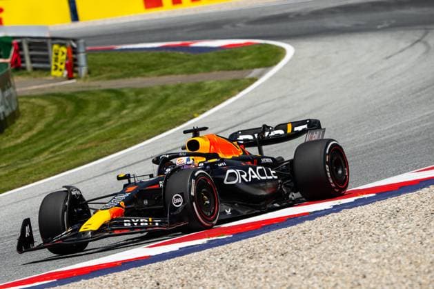 F1 Grand Prix Of Austria - Practice & Qualifying SPIELBERG, AUSTRIA - JUNE 30: Max Verstappen of Netherlands and Red Bull Racing during practice qualifying ahead of the F1 Grand Prix of Austria at Red Bull Ring on June 30, 2023 in Spielberg, Austria. Spielberg Austria  Copyright: xDaniloxDixGiovannix originalFilename:digiovanni-f1grandp230630_npwFZ.jpg