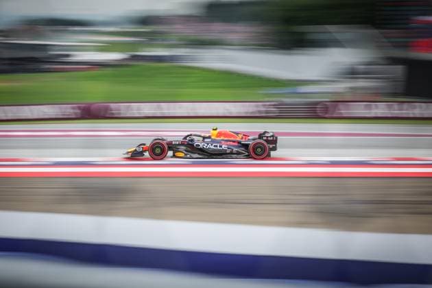 FORMULA 1 - GP of Austria 2023 SPIELBERG,AUSTRIA,01.JUL.23 - MOTORSPORTS, FORMULA 1 - Grand Prix of Austria, Red Bull Ring, sprint shootout. Image shows Sergio Perez (MEX Red Bull Racing).  GEPAxpictures xManfredxBinder