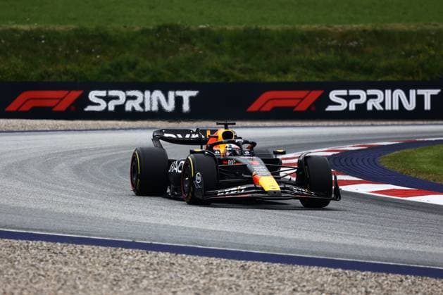 F1 Austrian Grand Prix 2023 Sprint Shootout Max Verstappen of Red Bull Racing during Sprint Shootout ahead of the Formula 1 Austrian Grand Prix at Red Bull Ring in Spielberg, Austria on July 1, 2023. Spielberg Austria  Copyright: xJakubxPorzyckix originalFilename:porzycki-f1austri230701_npRee.jpg