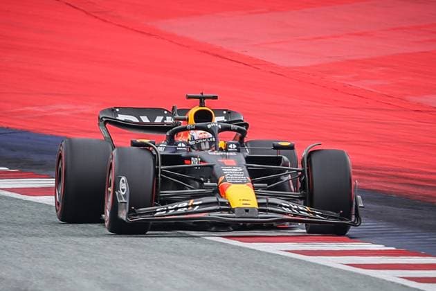 FORMULA 1 - GP of Austria 2023 SPIELBERG,AUSTRIA,01.JUL.23 - MOTORSPORTS, FORMULA 1 - Grand Prix of Austria, Red Bull Ring, sprint shootout. Image shows Max Verstappen (NED Red Bull Racing).  GEPAxpictures xManfredxBinder