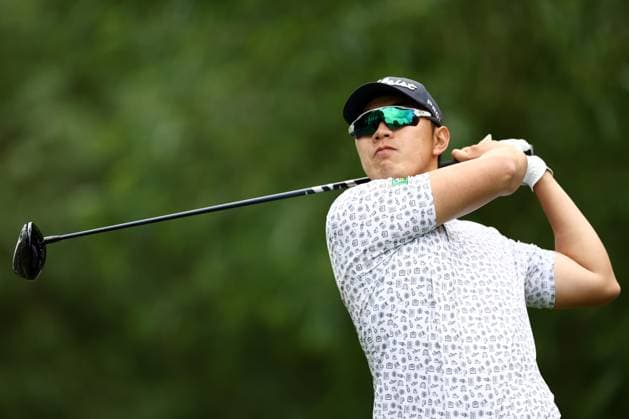 Mandatory Credit: Photo by James Marsh Shutterstock (13987425t) Jeong weon Ko of France during his round. Betfred British Masters, Day Three, Golf, The Belfry Golf Club, Sutton Coldfield, UK - 01 Jul 2023 Betfred British Masters, Day Three, Golf, The Belfry Golf Club, Sutton Coldfield, UK - 01 Jul 2023 Copyright: xJamesxMarsh Shutterstockx 13987425t