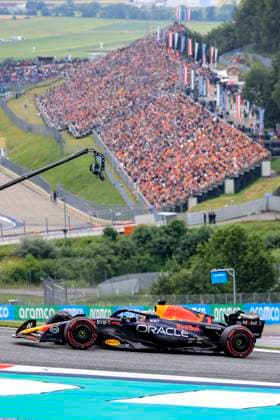 FORMULA 1 - GP of Austria 2023 SPIELBERG,AUSTRIA,01.JUL.23 - MOTORSPORTS, FORMULA 1 - Grand Prix of Austria, Red Bull Ring, sprint shootout. Image shows Max Verstappen (NED Red Bull Racing).  GEPAxpictures xMarioxBuehner