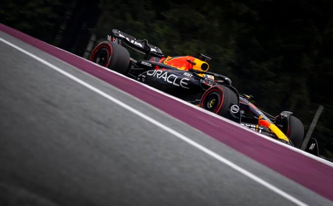 FORMULA 1 - GP of Austria 2023 SPIELBERG,AUSTRIA,01.JUL.23 - MOTORSPORTS, FORMULA 1 - Grand Prix of Austria, Red Bull Ring, sprint shootout. Image shows Max Verstappen (NED Red Bull Racing).  GEPAxpictures xWolfgangxJannach