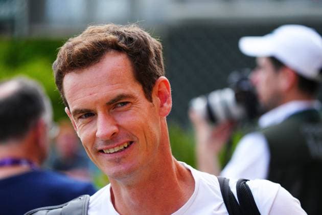 Mandatory Credit: Photo by Javier Garcia Shutterstock (13987399bq) Andy Murray practices Wimbledon Tennis Championship Practice and Previews, The All England Lawn Tennis and Croquet Club, London, UK - 01 Jul 2023 Wimbledon Tennis Championship Practice and Previews, The All England Lawn Tennis and Croquet Club, London, UK - 01 Jul 2023  Copyright: xJavierxGarcia Shutterstockx 13987399bq