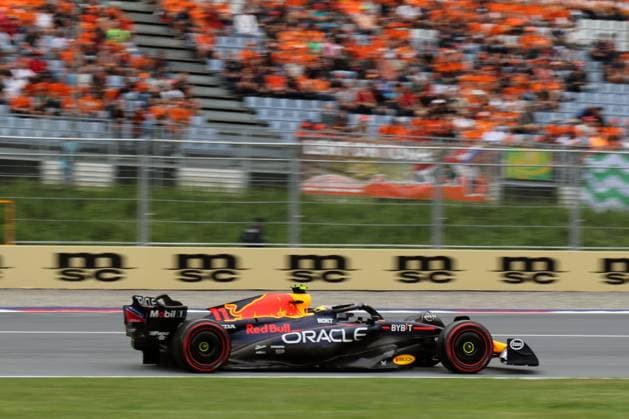 Formula 1 Austrian Grand Prix Sergio Perez MEX Sergio Perez Red Bull Racing 11 FIA Formula 1 World Championship 2023 Formula 1 2023 Formula 1 Austrian Grand Prix 2023 Red Bull Ring Copyright: xBEAUTIFULxSPORTS Bernhardtx