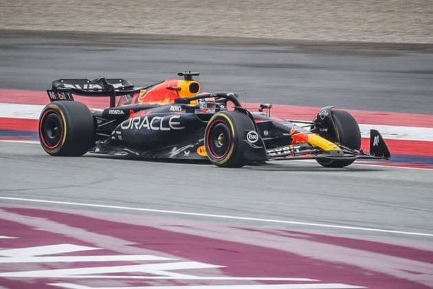 FORMULA 1 - GP of Austria 2023 SPIELBERG,AUSTRIA,01.JUL.23 - MOTORSPORTS, FORMULA 1 - Grand Prix of Austria, Red Bull Ring, sprint race. Image shows Max Verstappen (NED Red Bull Racing).  GEPAxpictures xManfredxBinder